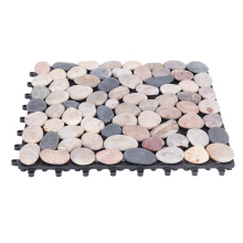Factory Price DIY Interlocking Natural Stone Tiles Exterior Use